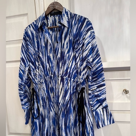 Proenza Schouler amazing full dress with adjustable tie waist - Picture 5 of 11